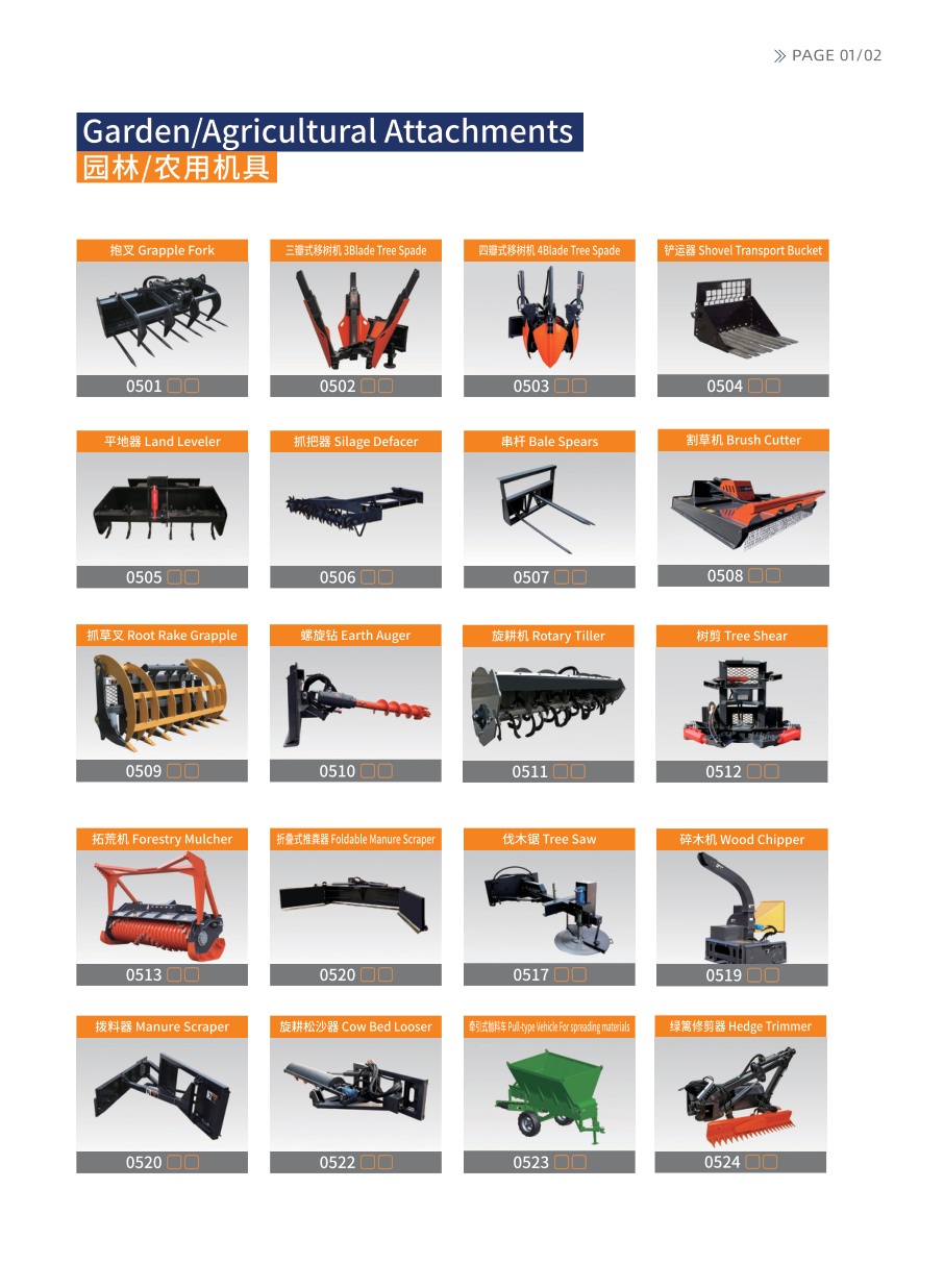 宝梅机具综合产品图册正式发布，属具体系一站式呈现